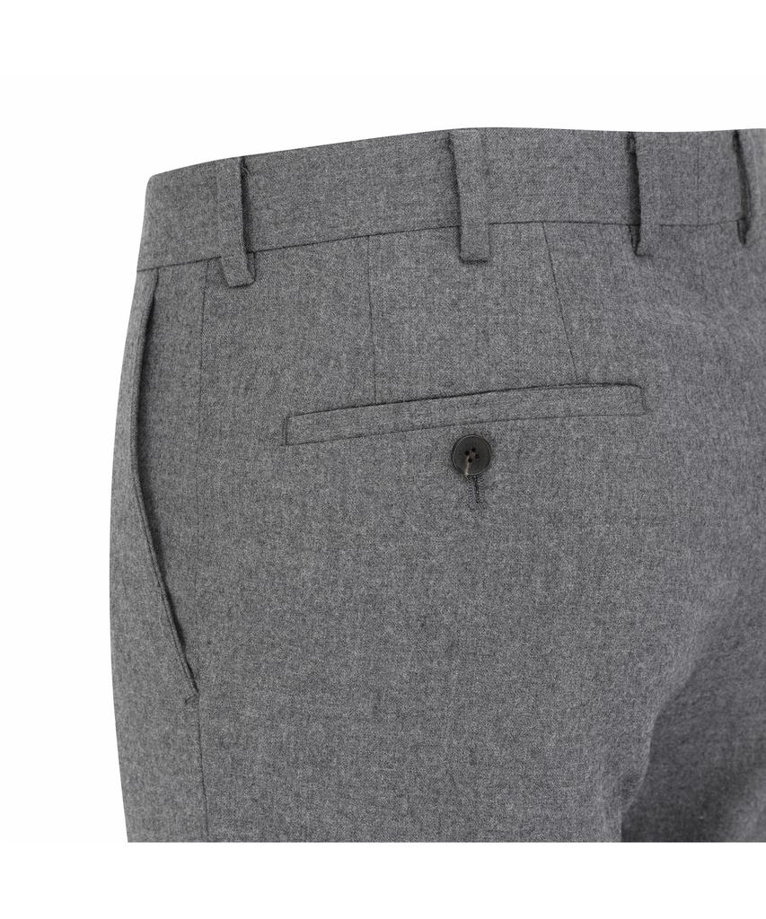 BRENTWOOD Wool Blended Milled Slim Suit Pants - Light Grey Brfgw26842Gyl