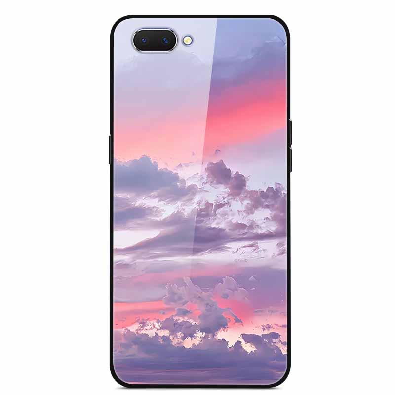 

Стеклянный Чехол Для Телефона OPPO A5(A3S) Закаленная Жесткая Задняя Крышка A6 pro A5i pro A6i Ударопрочный Чехол-бампер Для OPPO A 5 6 Роскошный Funda Capa -OPPO A5i pro 4G