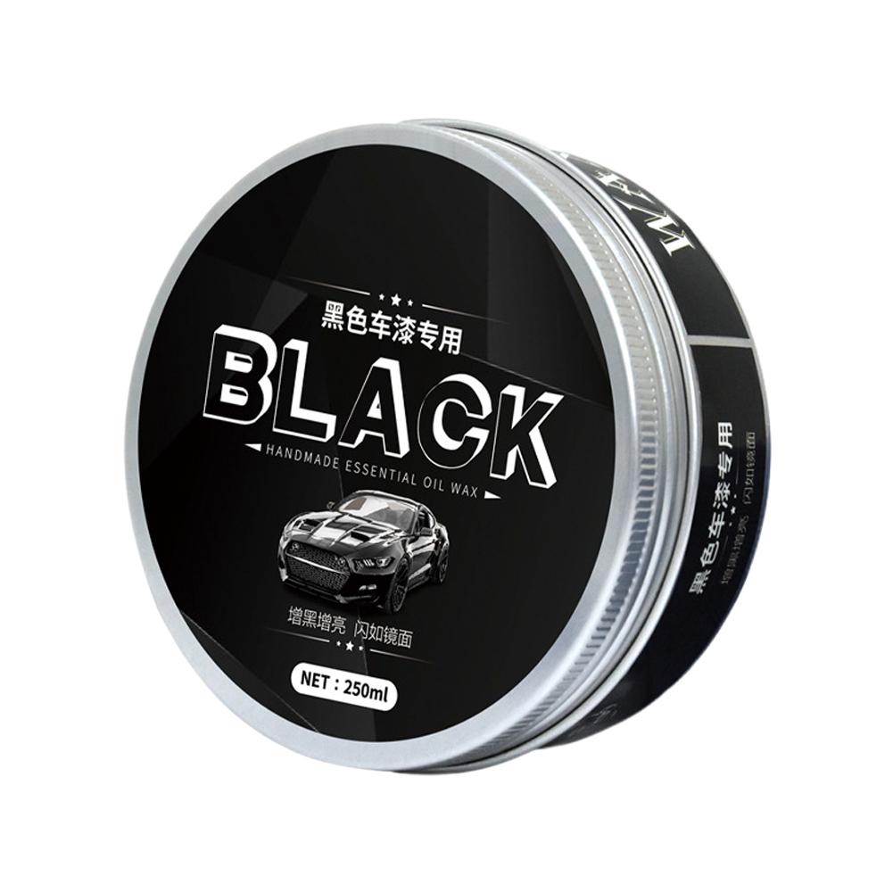 250ml Black Car Shine Wax Crystal Clear Detail Polishing Paint Scratches Removes Maintains Wax Restoration Supplies Car X5r4