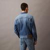 Calvin Klein Ss25 Trendy American Vintage Lapel Denim Jacket Men Jackets Denim-Blue 4LB772G
