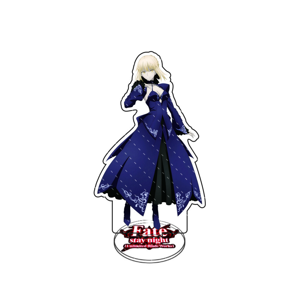 Anime Fate 15cm Acrylic Stand Model Cosplay Characters Desktop model stand Ornament Goods Collection Gifts