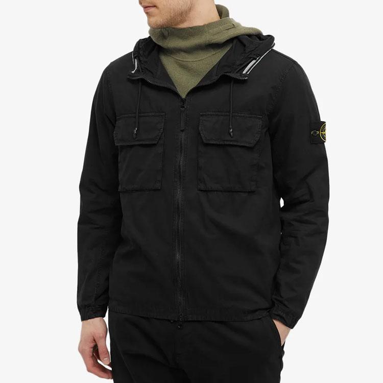 STONE ISLAND SS22 Jacket Men's Black 7615122WN-V0129