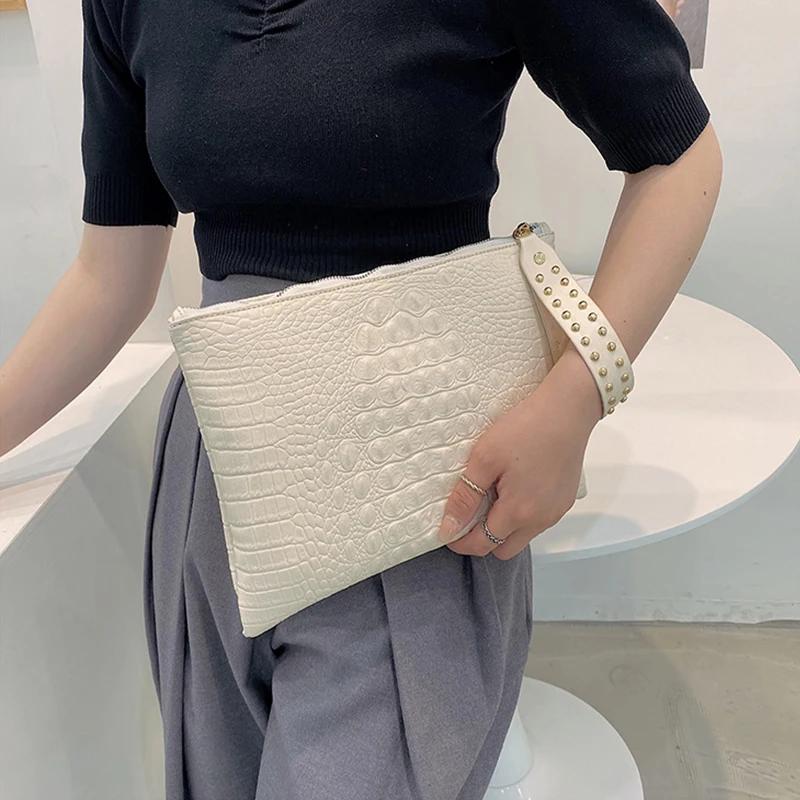 Fashion Luxury Handbags Women Bag PU Leather Clutch Ladies Evening Envelope bag Female Day Clutches Purse Portable Wristlet Bags