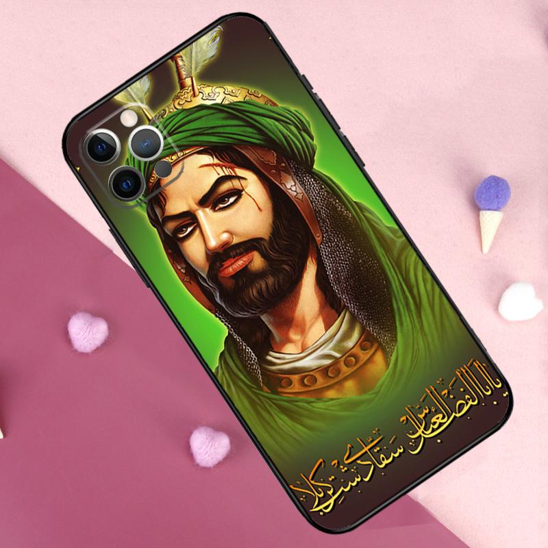 Imam Hussain Shia Ali Phone Case For iPhone 17 Pro Max 11 14 15 16 Pro Max Plus 12 13 Mini 16e 17 Air Back Cover