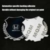 3D Metal Car Stickers Trunk Window Side Emblem Badge Decor Label for Honda Civic, Accord, Jazz, Fit, CR-V, HR-V, XR-V, Etc.