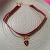 Fashion Sexy Pearl Heart Lace Necklace Pendant Velvet Chain Choker For Women Charm Party Personalized Neck Jewelry Special Gifs