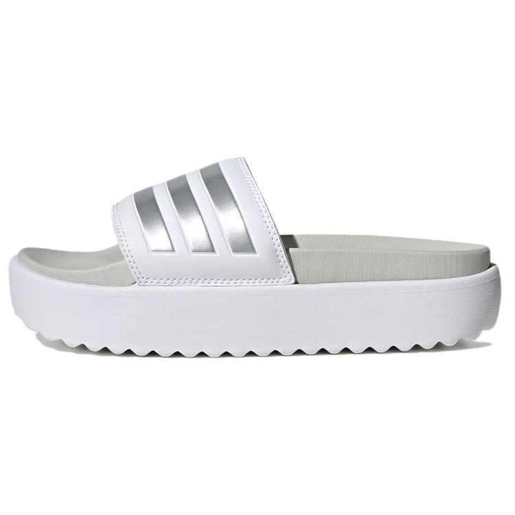 Adidas Adilette Platform čības White Zero