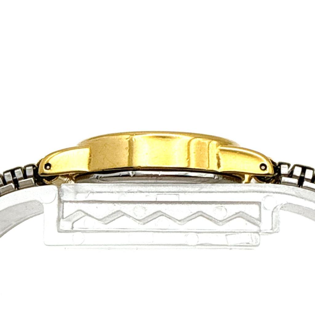 Used C143 [Vintage, Battery Replaced] SEIKO Gold-Tone Round Case Breguet Numerals Ladies Watch
