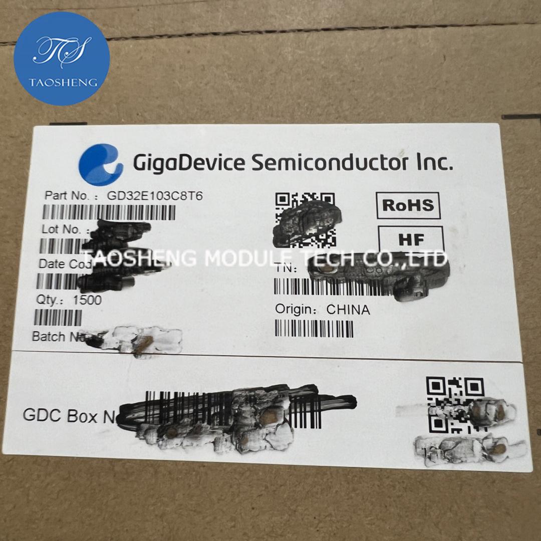 

2PCS New And Original GD32E103C8T6 MCU LQFP-48 IC