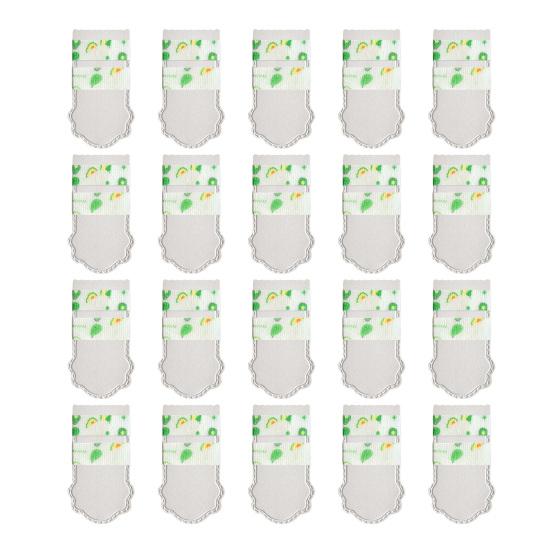 

20 шт. Одноразові черевички для собак Водонепроникні Дихаючі Захисні чохли для лап домашніх тварин Захист лап з регульованою пов язкою для собак Кішок Для використання в приміщенні та на вулиці S 20PCS