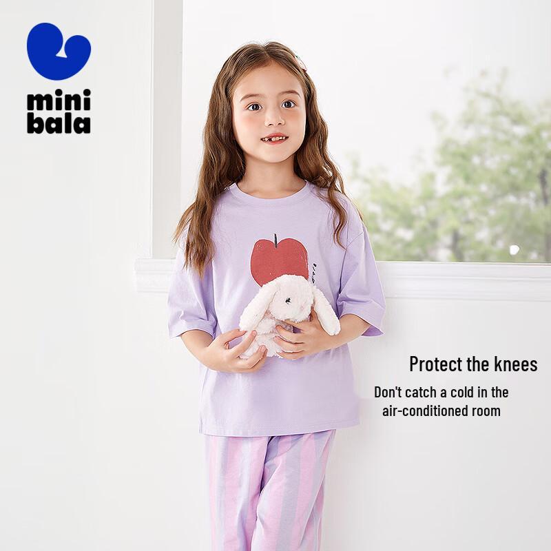 

Kids Pure Cotton Summer Pajama Set 90