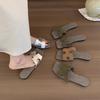 Slippers women's outer wear summer new Korean sandals soft flat bottom one-word drag seaside vacation beach shoes