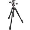 Trépied Manfrotto 055 - 3 Sections Aluminium + Rotule 3D - Poids Max 8 Kg - Niveau À Bulle Intégré
