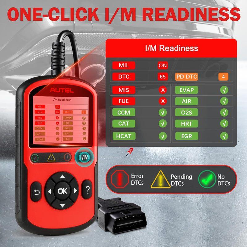 

Autel Scanner AutoLink AL549 OBD2 Code Reader with AutoVin Read/Erase DTCs for ABS Universal Car Battery Tester with Live Data AL549
