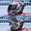 DOT Certified Modular Motorcycle Helmet Double Visor Design Men Women All Season High Strength ABS Comfortable Riding Helmet