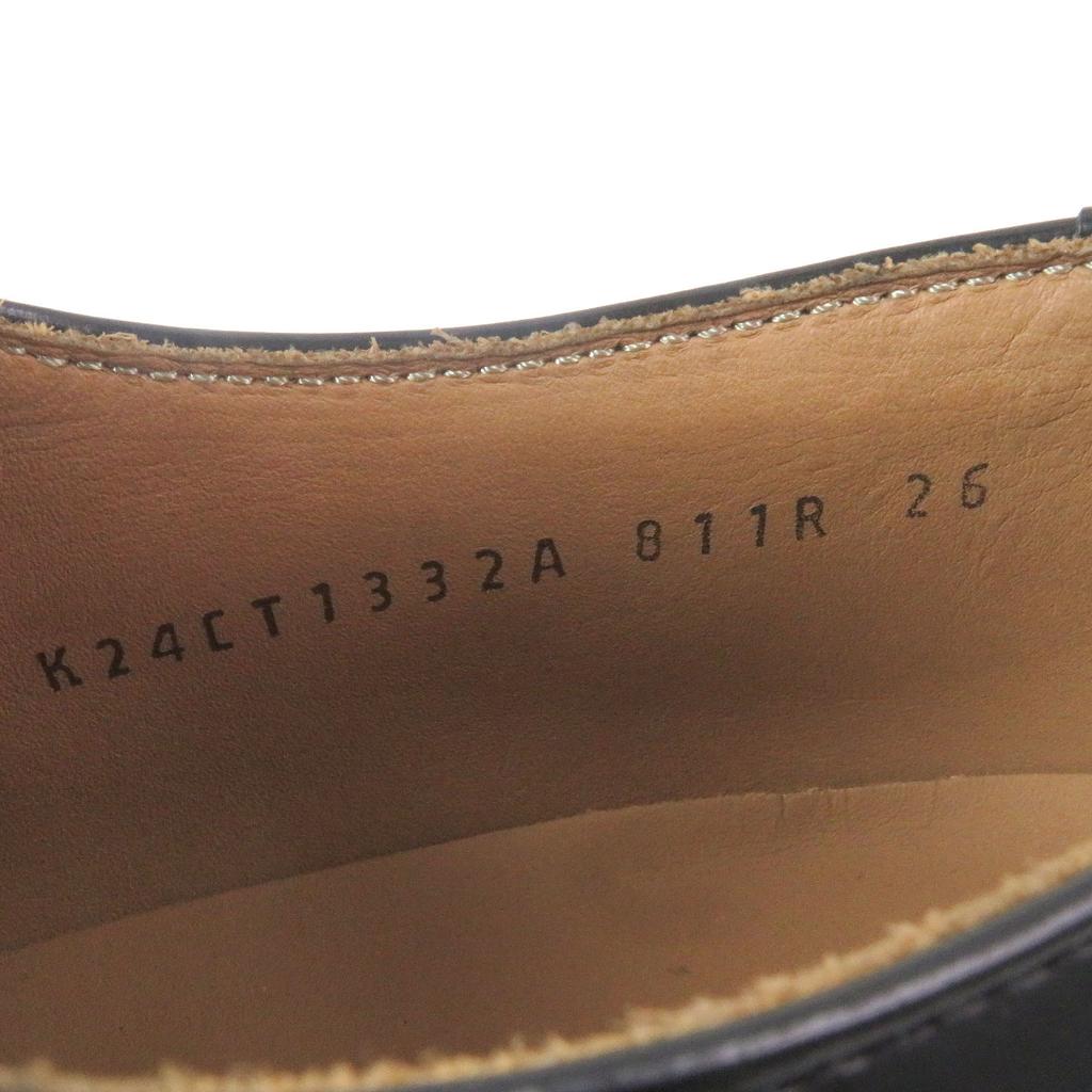 Pristine REGAL Dress shoes Cap toe Straight tip Lace up black leather mens 26 Used