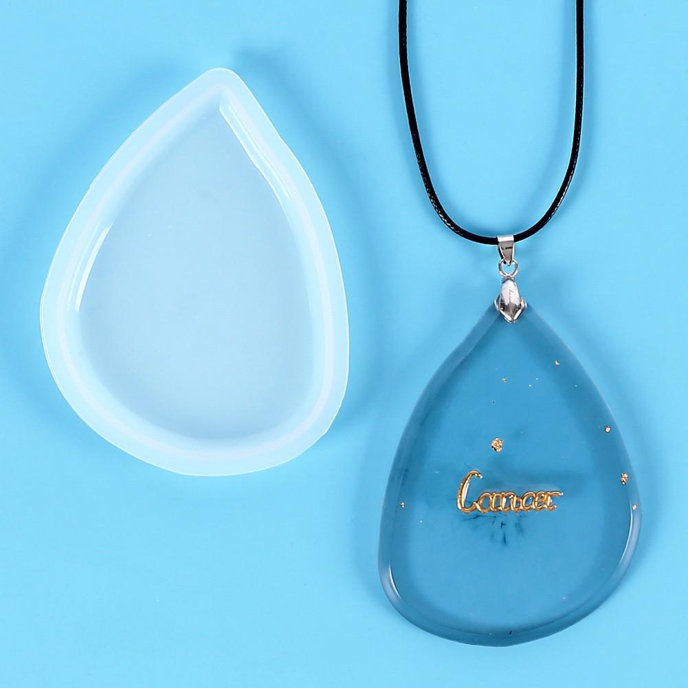 

DIY Crystal Epoxy Silicone Mold Set: 8-Grid Oval & 12-Grid Round Pendant Tag Molds