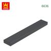 121Pcs/lot 6636 1x6 Tile Building Block Moc Classic Accessories Compatible with Brick Children Toys Gift Box