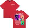 Mora Lo Mismo De Siempre Album Tour Merch T Shirts Men Women Fashion Gothic High Street T-shirt Cotton Comfort Oversized T Shirt