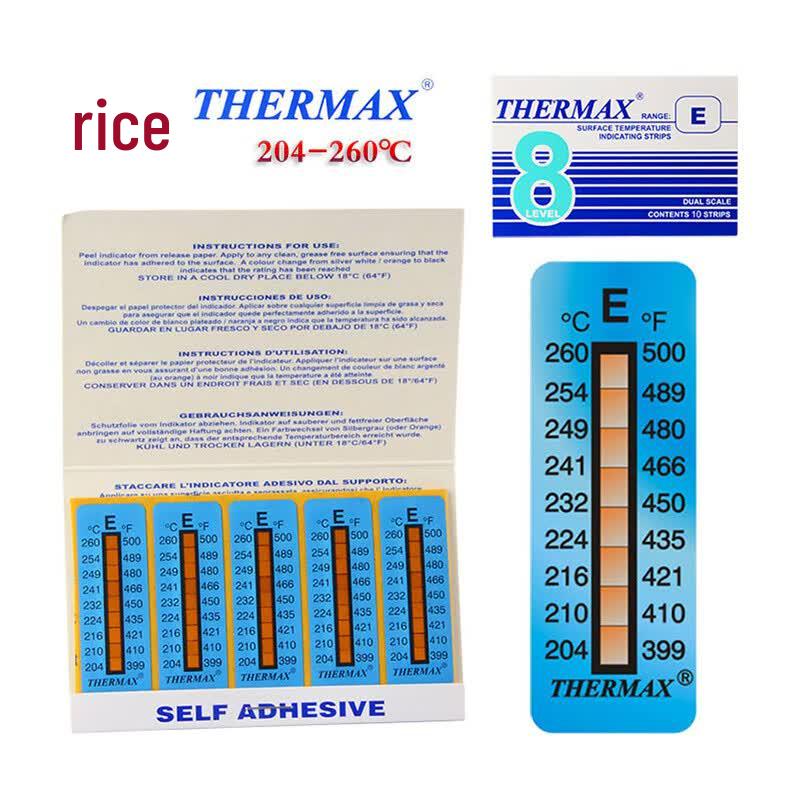 THERMAX UK Importovaný laboratorní teplotní testovací papír (CN verze)
