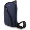 BMW Nylon-Tasche & Metall-Logo Umhänge-Handytasche Dunkelblau