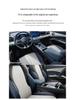 LTCS Car Seat Cushion: Sports Leather Cover for BYD Yuan PLUS, All-Season