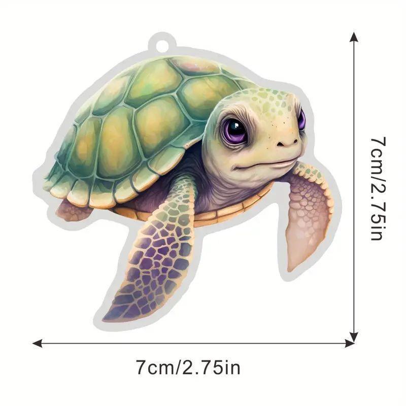 Bunte Acryl Auto Hängedekoration Niedlicher Cartoon-Stil Heimdekorationszubehör