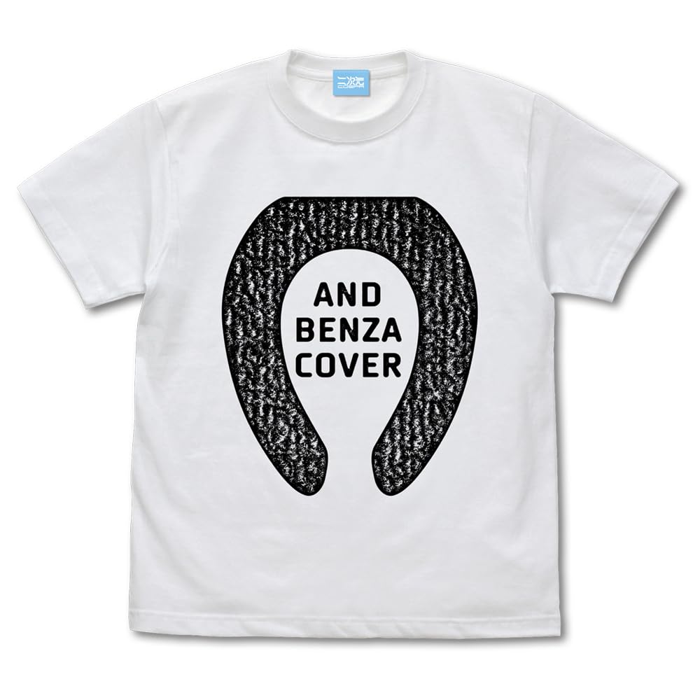 COSPA [Official] 2D COSPA CLANNAD - Toilet Seat Cover T-Shirt WHITE L size