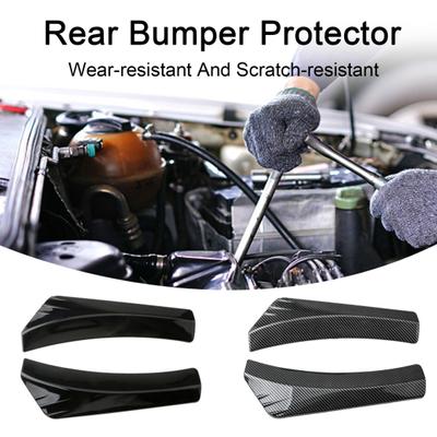 1 Set Diffusore per labbra paraurti posteriore universale per auto Installazione semplice Parte di ricambio per protezione paraurti posteriore per auto resistente ai graffi