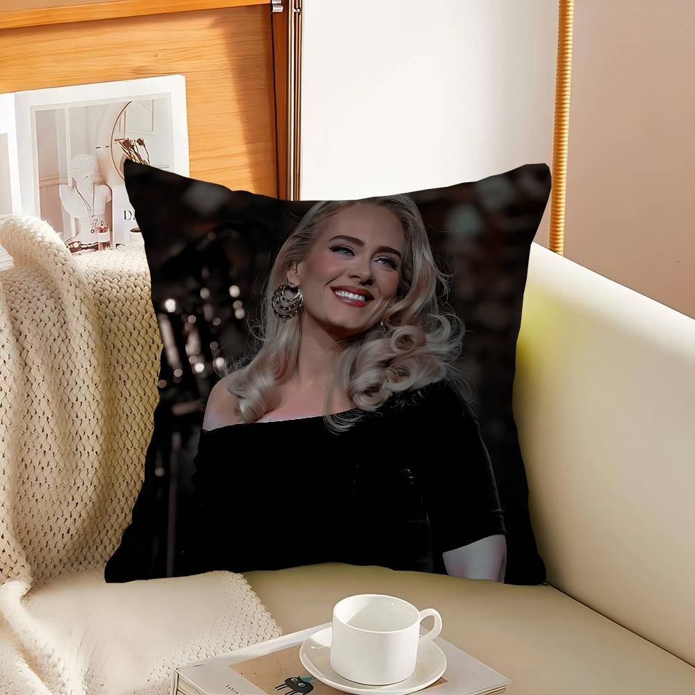 A-adele Pillow Gift Home Office Decoration Bedroom Sofa Car Cushion Cover Case 45x45