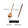 Solid Wood Spoon and Chopstick Set