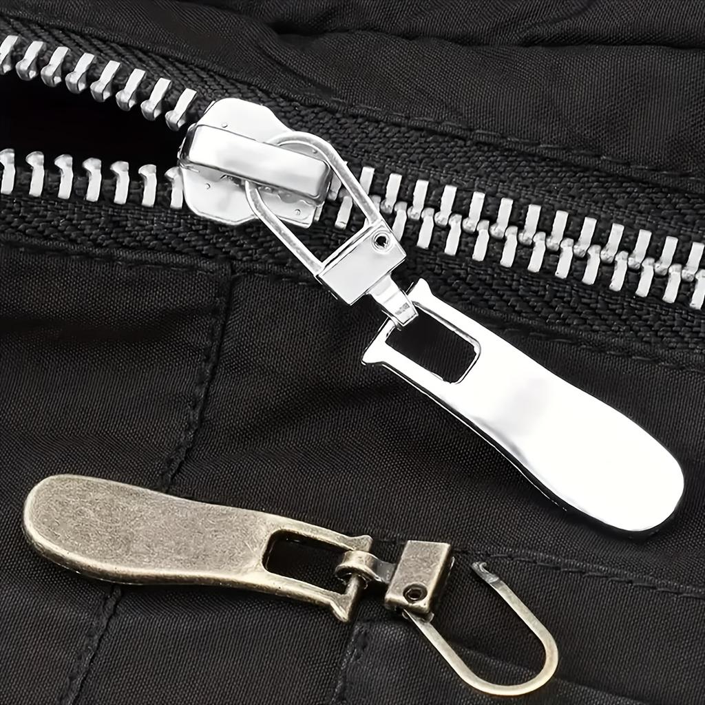 5pcs,Detachable Metal Zipper Pulls,Conveniently Replaceable for Bags and Clothes Puller,DIY Craft Zipper Head Sewing Accessories