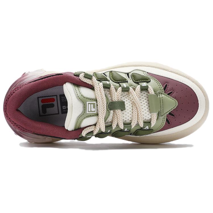 New FILA CARROT 1 Abrasion Resistant Low Top Skateboard Shoes Women's Purple F52W531298FNA