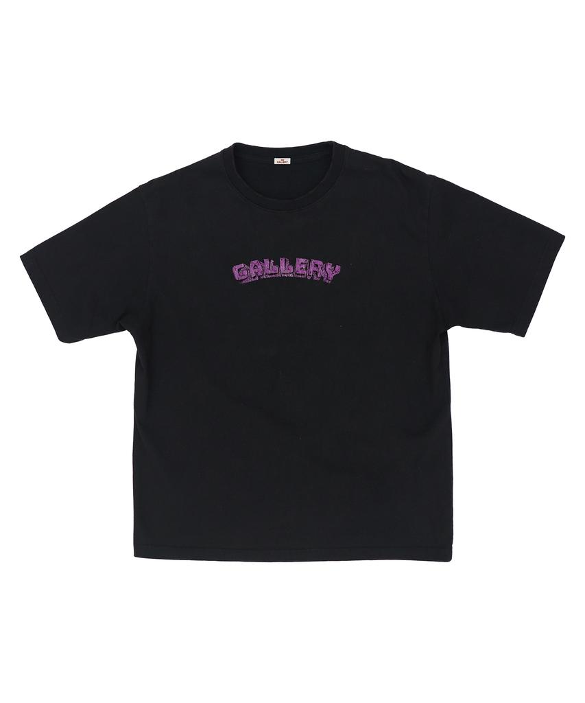 1011 GALLERY Crack Gallery T-Shirts - Black