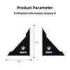 2pcs Car Door Corner Silicone Anti-Scratch Anti-bump Protection Sticker for BMW E46 E60 E70 E39 Performance F30 F40 F10 E90 F20 DA1