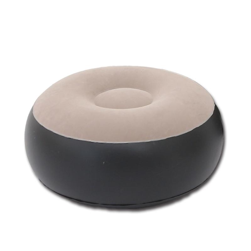 Quiet Flocks Inflatable Stool with Nonslip Bottom Multifunctional Air Cushions Stool for Homes Gym Use