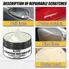 Magic Scratch Repair Paste for Cars, Quick and Easy Application, No Painting Needed, Suitable for All Vehicle Paints
