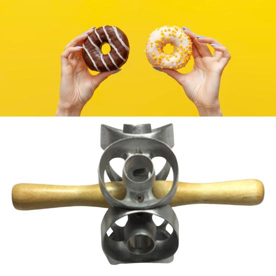 Stainless Steel Donut Mold 6-Cavity Cake Mold for Baking Circle Cookie Cutters Versatile Kitchen Tool for Cookies Biscuits Mini Cakes Snacks Desserts