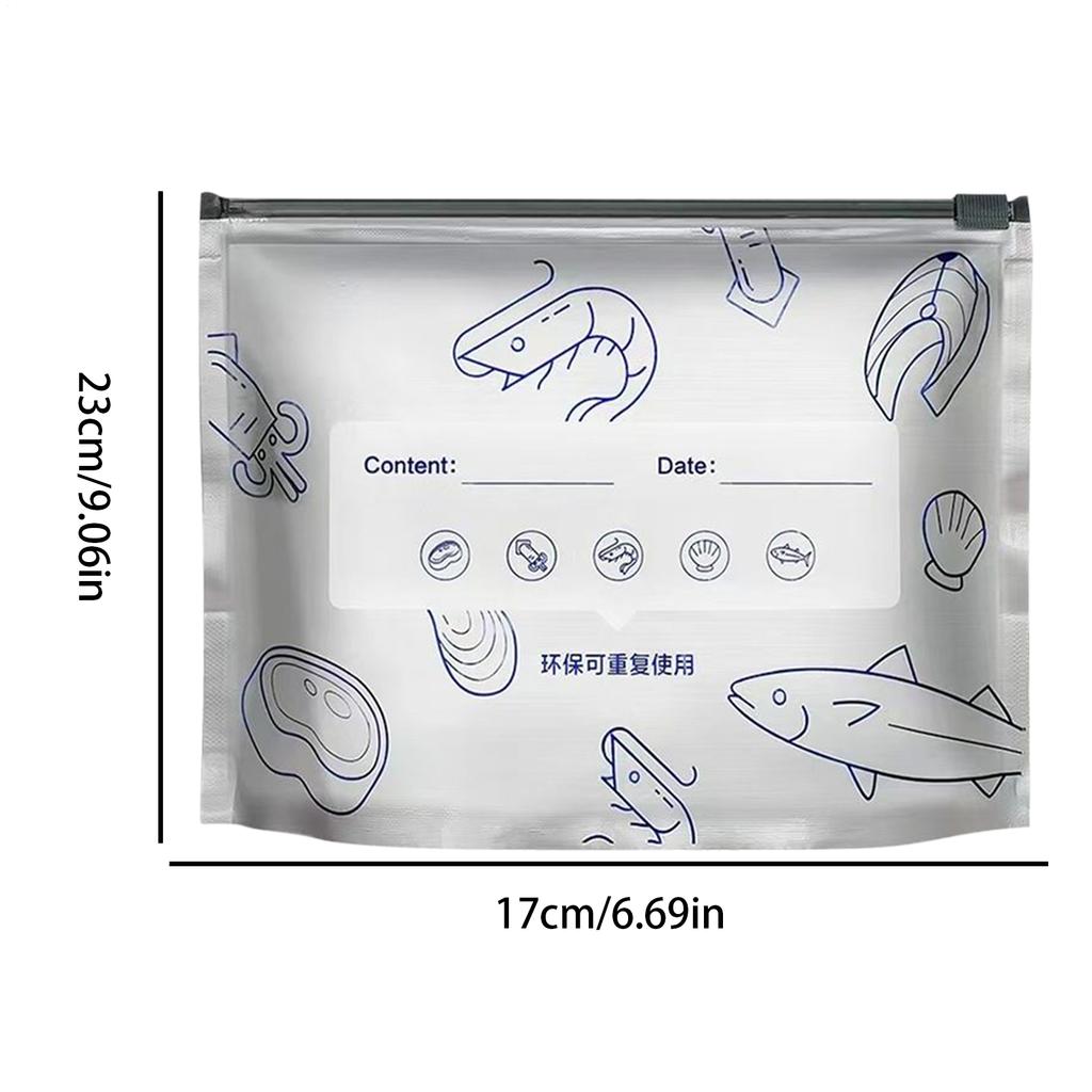 Aluminum Foil Bags For Grilling 10 Pieces Meat Airtight Storage Bags Stand Up Reusable Sealable Containers With Zip Lock