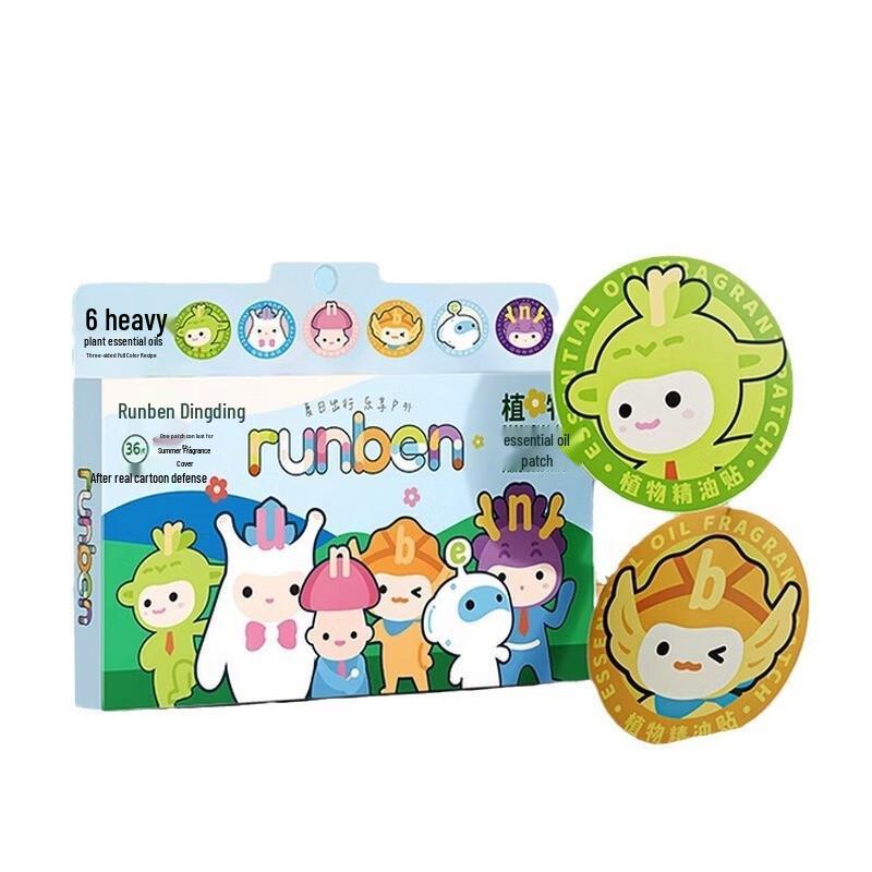 RUNBEN Essential Oil Anti-Bite Patches