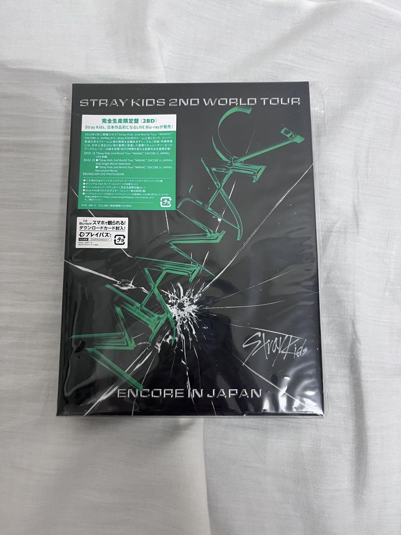 

[USED] Stray kids MANIAC ENCORE IN JAPAN BluRay