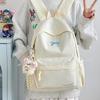 2025 Cute Bow Korean Style Backpack for Girls - Perfect for Junior High School Students