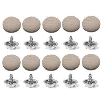 10pcs Automotive Roof Buckles Fastener Clips Headliner Ceiling Screw Caps Buckle Rivets Retainer Car Interior Roof Snap