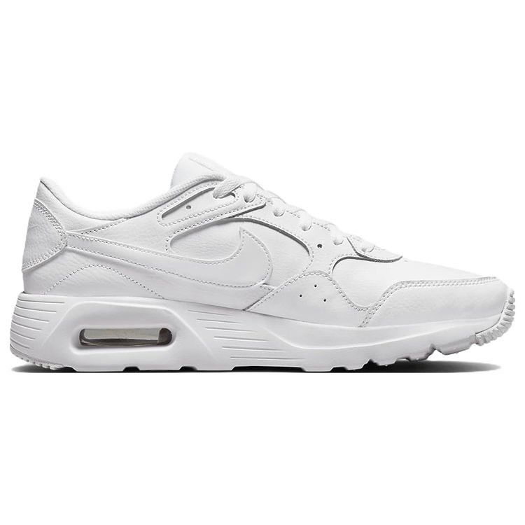 Nike Air Max Leather SC Triple White Men Sneakers DH9636-101