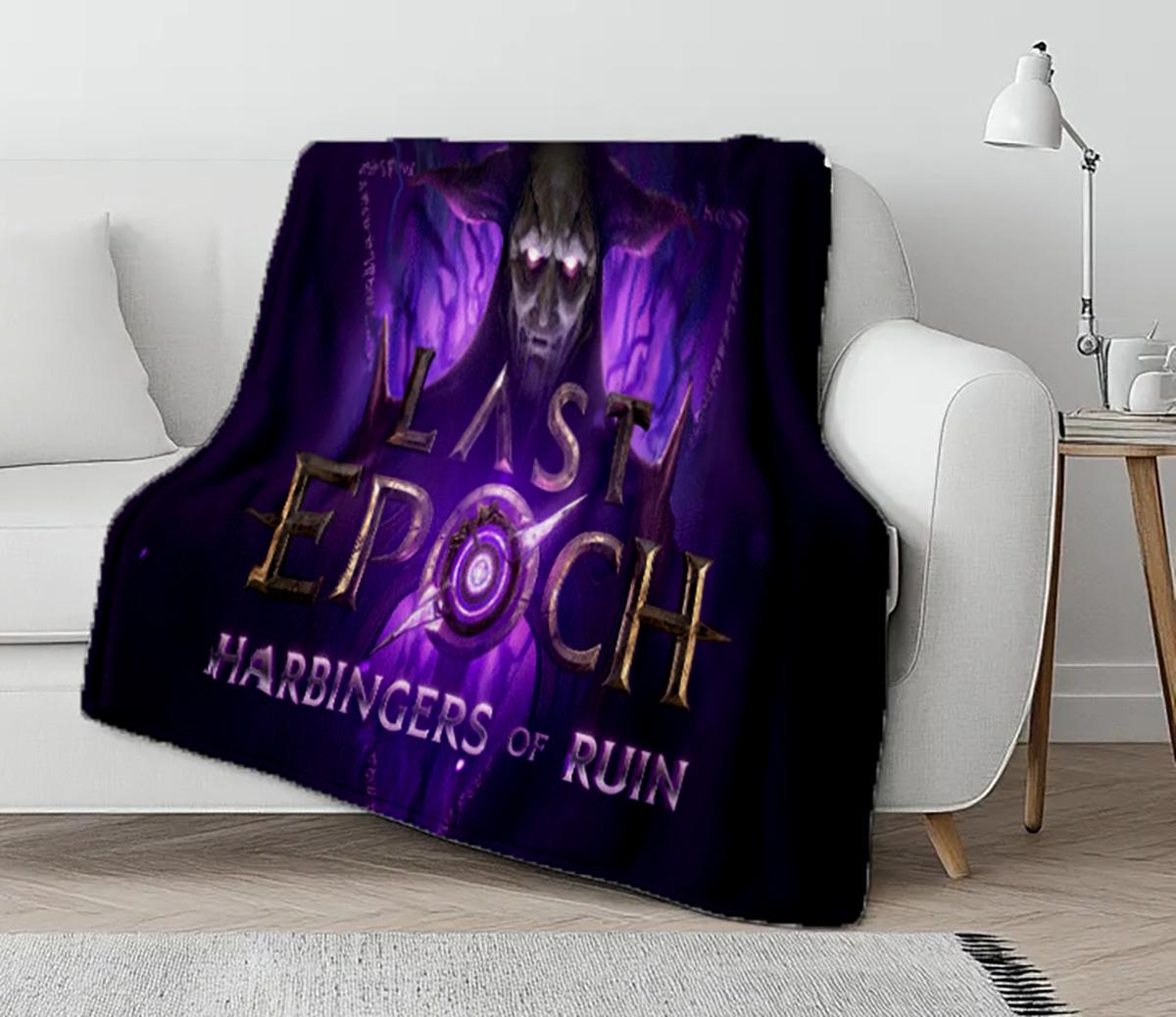 

4 SIZEs LastEpoch Game Print Blanket Flannel Blanket Super Soft Comfort Gift for Home and Sofa Bed bedroom Car Blanket 75x100cm (30x40inch)