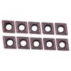 10 Pcs CCMT060204 Carbide Inserts Blades VP15TF Workshop Metalworking Tools Turning Tools Accessories Coated Metal
