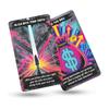 Hra Urban Truth Oracle Cards, 80 karet, Inspirace kulturou pouličního graffiti, Syrový a ostrý jazyk, 13x8 cm, Balíček karet