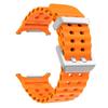 Marine Band Für Samsung Galaxy Watch 7 ultra 47mm Sport Silikon Armband Strap Galaxy Watch ultra Strap 47 Leuchtend Zubehör