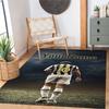 Juventus Customize Your Name Area Rug Suitable for Study Room Playrooms Bedrooms Hallway Antislip Carpet Decorate Offices Wedding Party Gift