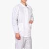 Lijiu Hong White Lapel Dustproof Work Suit